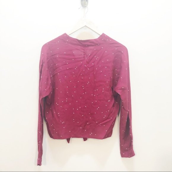 Rails Sloane Blouse in Rouge Gradient Gold Stars - Picture 4 of 5